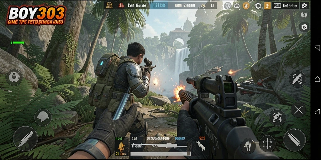 Tampilan gameplay mendebarkan di BOY303 dengan aksi intens.