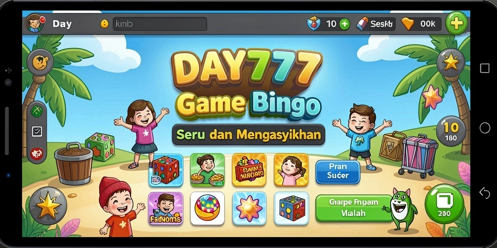 Tampilan gameplay seru dan interaktif dari DAY777.