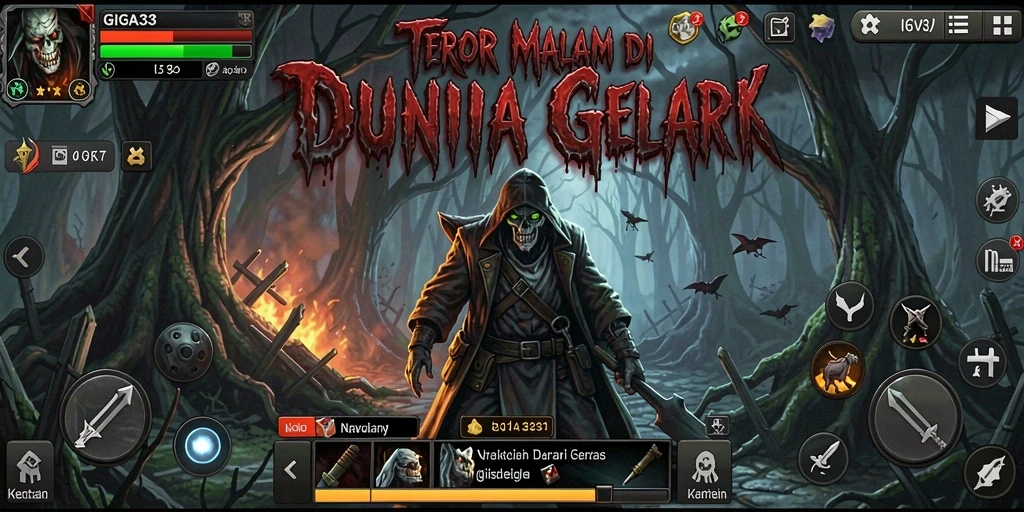 Gambar menakutkan dari gameplay GIGA33 yang intens dan mencekam.