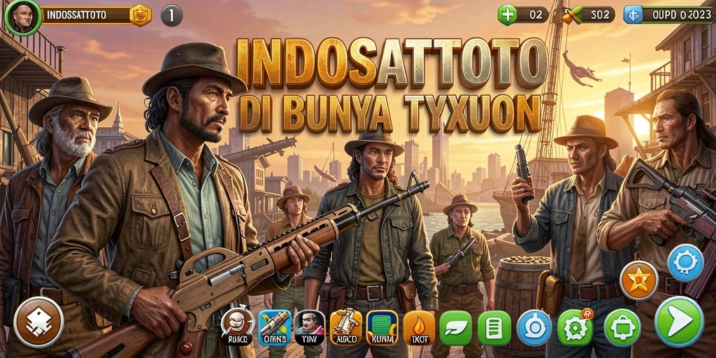 Tampilan gameplay INDOSATTOTO yang menampilkan strategi bisnis yang menarik.
