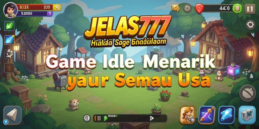 Gameplay menarik di <strong>JELAS777</strong> dengan elemen Idle yang menawan.