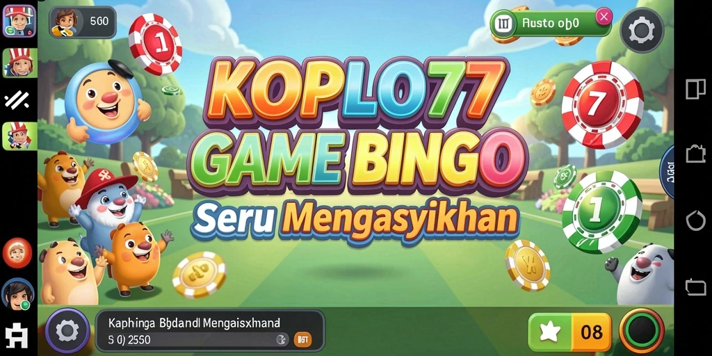 Screenshot gameplay KOPLO77 menampilkan keseruan permainan Bingo.