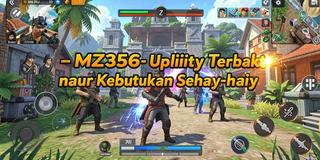 Tampilan antarmuka MZ356 yang intuitif untuk berbagai fungsi Utility.