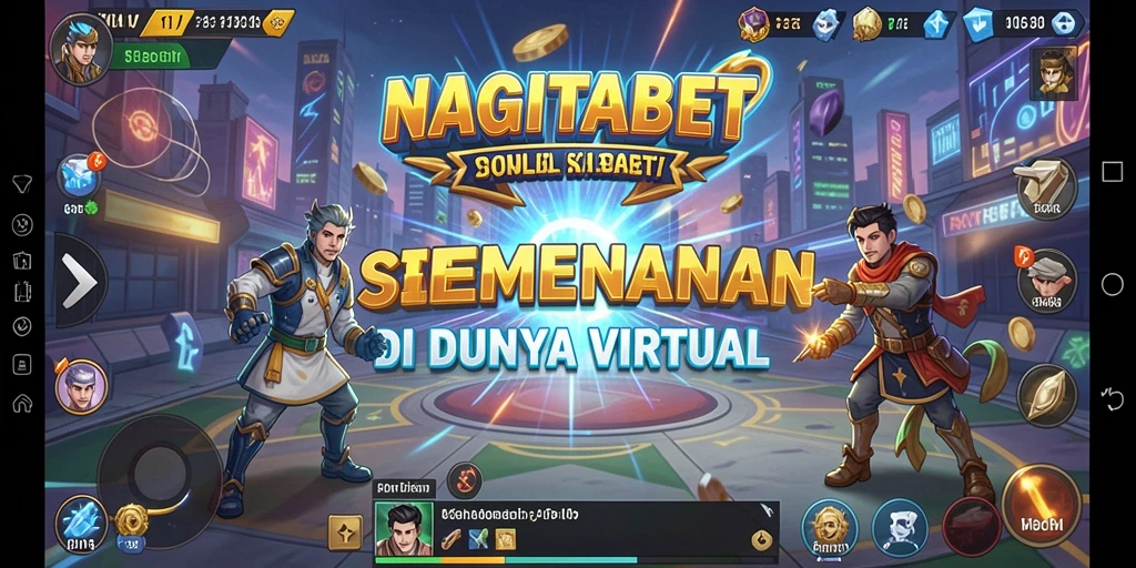 Screenshot utama NAGITABET menampilkan gameplay simulasi yang seru.