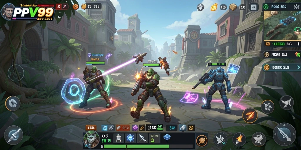 Tampilan gameplay seru dan strategi mendalam dari PPV99.