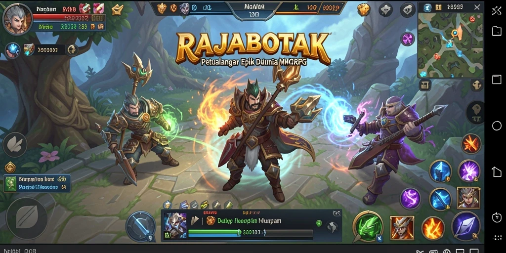 Screenshot menampilkan aksi seru dalam <strong>RAJABOTAK</strong> dengan grafik menakjubkan.
