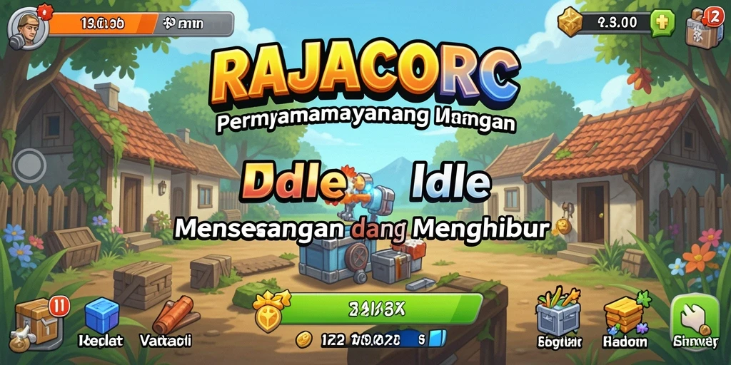 Tampilan gameplay RAJACORC yang seru dan menarik.