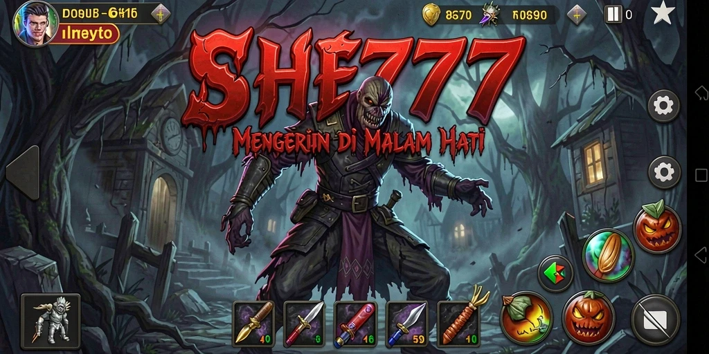 Menampilkan gameplay yang menegangkan di atmosfer kelam.