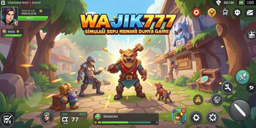 Menampilkan gameplay seru dan menarik di WAJIK777.